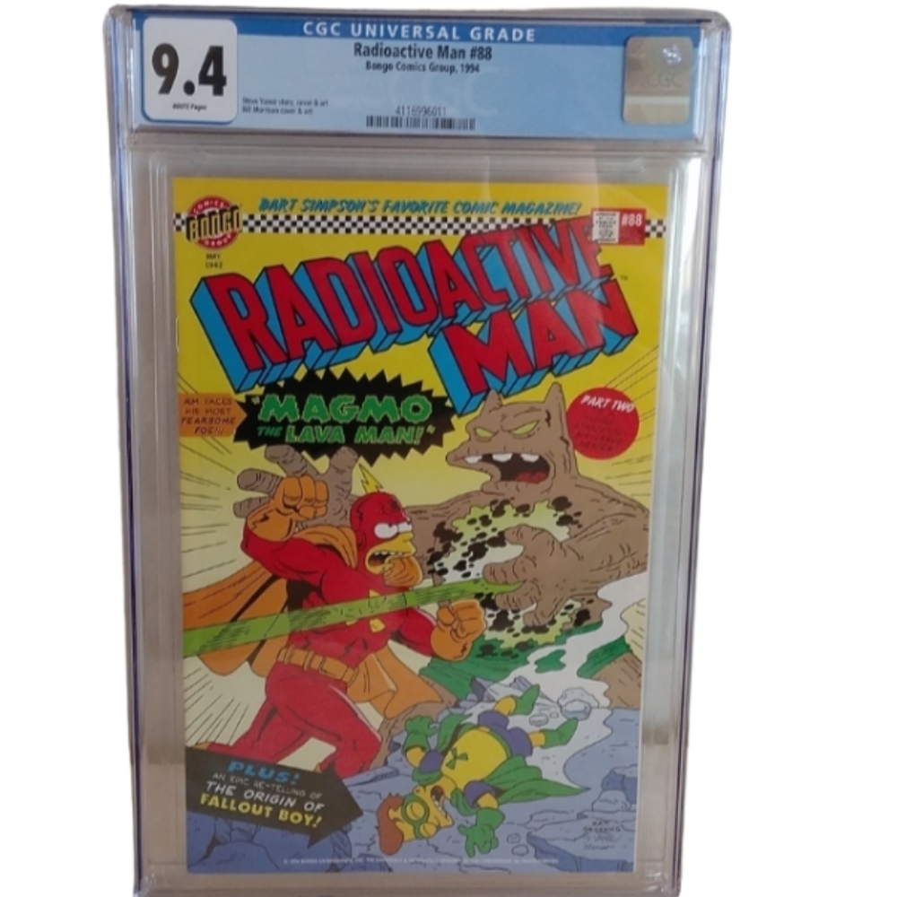 Bongo Comics Radioactive Man #88 1994 CGC Graded 9.4